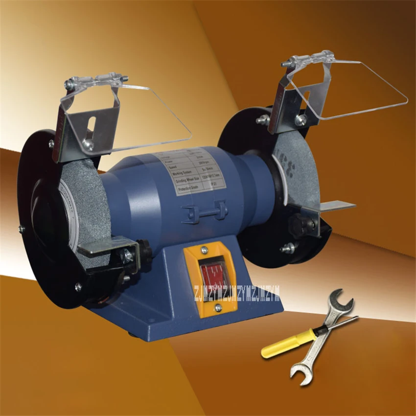 Маленькая Φ 5 дюймовая настольная зеркальная полировальная машина KH3215A 220 В/110 В 200