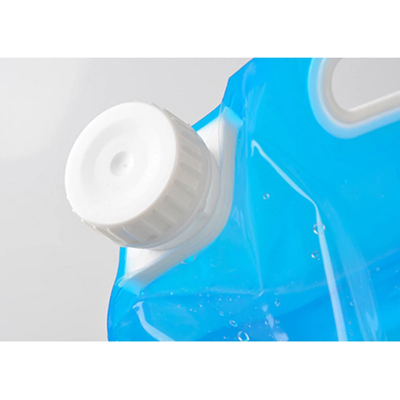 

Mayitr 1pc 10L Portable Car Water Carrier Container Foldable Outdoor BBQ Picnic Drinking Water Tank Bag for Camping Hiking Parts