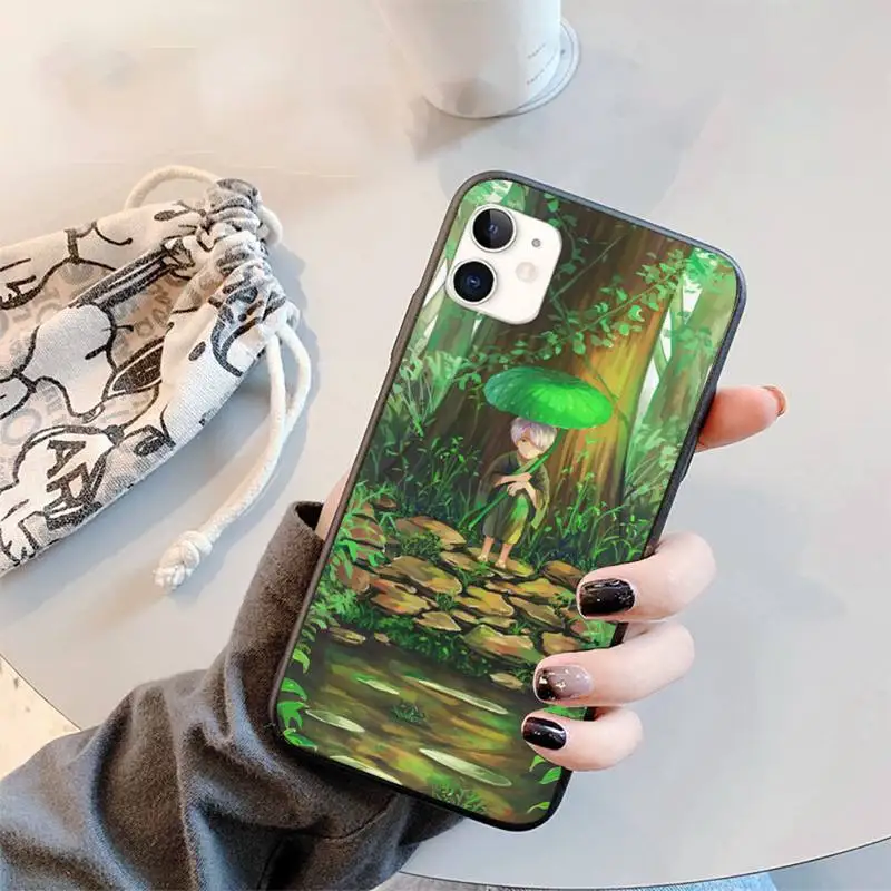 

Mushishi Japanese Anime Phone Case for iPhone 11 12 mini pro XS MAX 8 7 6 6S Plus X 5S SE 2020 XR