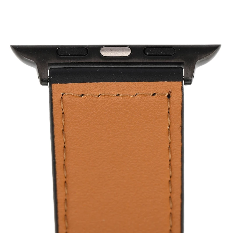 

42/44mm Genuine Leather Watch Strap For Man Sport Leather Watchband 38/40mm Waterproof Replacement Bracelet Watches Accessories
