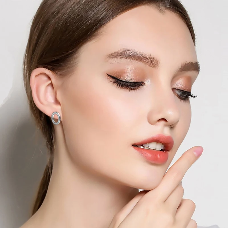 Женские серьги гвоздики с кристаллами из нержавеющей стали 316L|earrings diy|earrings