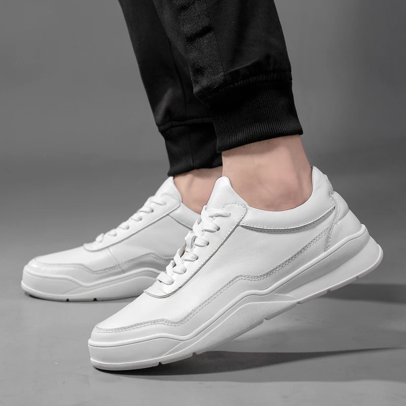 Мужская повседневная обувь мужские дышащие кроссовки мужская из натуральной