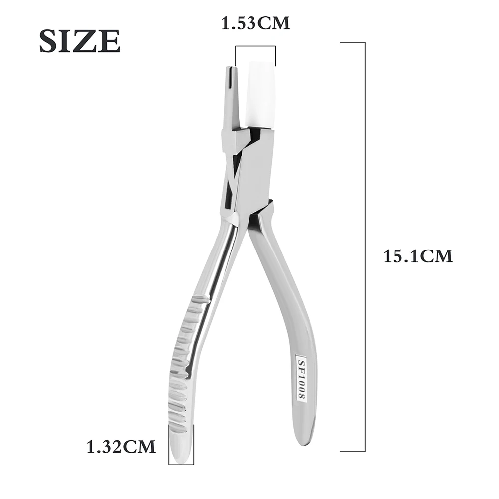Broken Spring Removal Pliers Saxophone Flute Clarinet Repair Tool Silver Stainless Steel Woodwind Musical Instrument Accessories enlarge