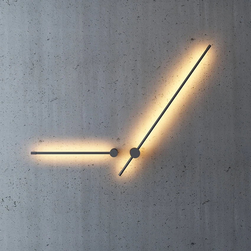 

Нордический светодиодный настенный светильник с затемнением для дома, лофт, акриловый внутренний светильник, декор для спальни, бра, светильники, проход, светодиодный настенный светильник