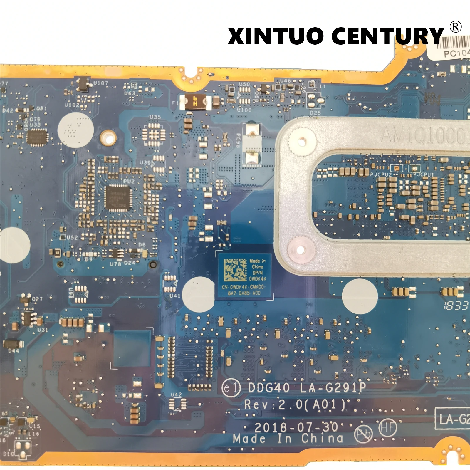 Verkauf CN-0WDK4K 0WDK4K WDK4K Für Dell Inspiron 14-7486 Laptop Motherboard DDG40 LA-G291P W/ I3-8130U 4GB RAM 100% Getestet Arbeits