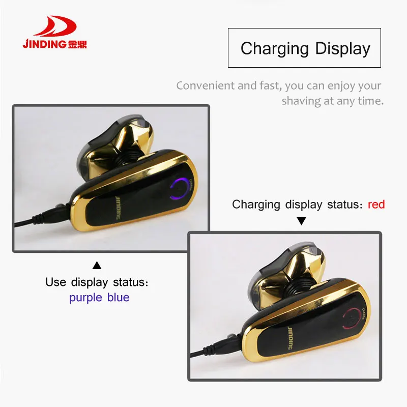Портативная Мужская электрическая мини бритва с зарядкой от USB мужской триммер