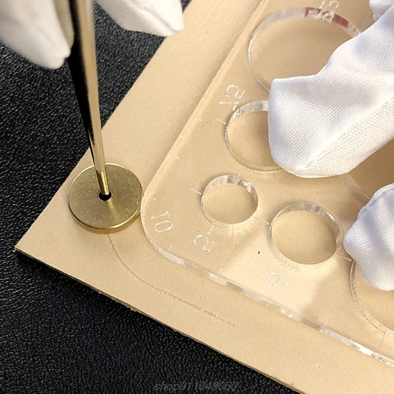 

6 Pieces Circular Alignment Regulation Position Gauge Margin Gauge 6/8/10/12/14/20mm Small and Big Hole MY26 21 Dropshipping