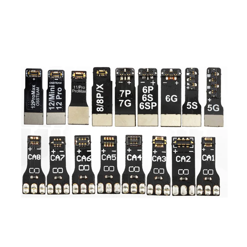 

For iPhone 6-11Pro 12 mini 12 Pro MAX DC Power Supply Test Cable Connector/ Motherboard Clip Battery Male Buckle Replacment Part