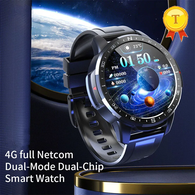 Мужские Смарт-часы с поддержкой Android 2022 2G 4G LTE Wi-Fi GPS | Электроника