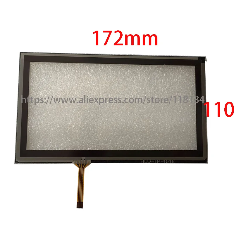

Touch Screen Digitizer New HLD-TP-1518 GPS touch glass 172*110 173*109 7.2 Inch Touch Screen
