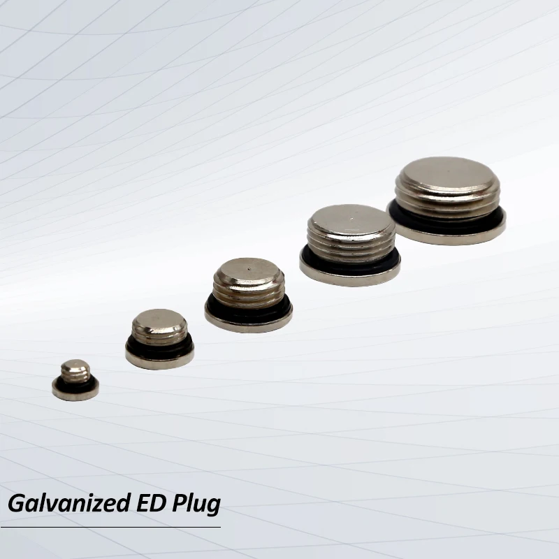 10 шт./лот медная Внутренняя шестигранная вилка фитинг с уплотнительным кольцом M5