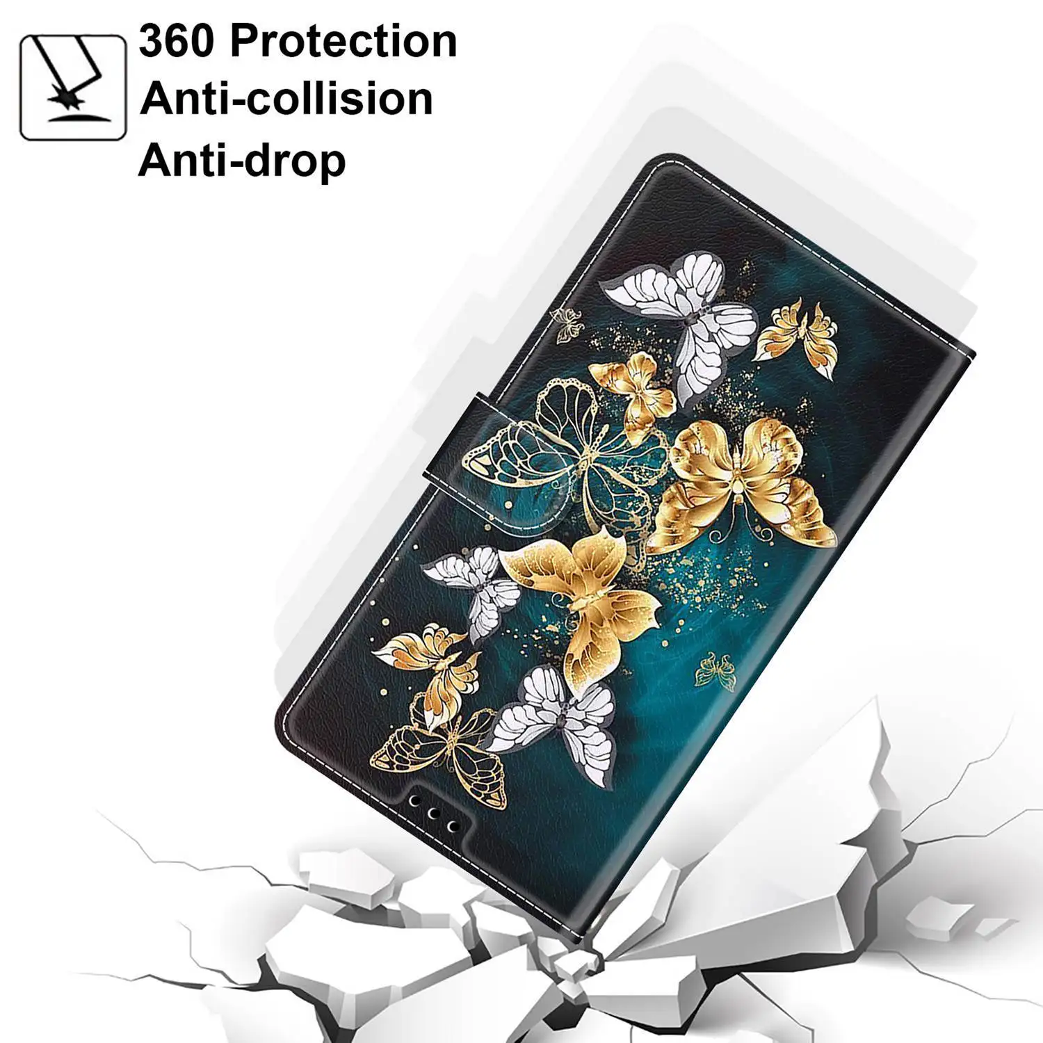 Чехол-книжка с мультяшными животными для Samsung Galaxy A12 A125 A72 A52 A32 A42 5G A02 M12 кожаный