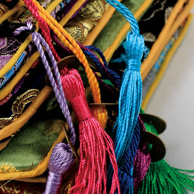 3 шт./компл. парча ключ кошелек коробка для хранения ювелирных изделий Сумка с