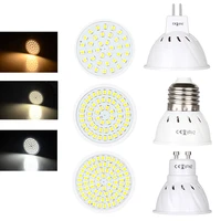 gu10 mr16 e27 led spotlight bulb 3w 4w 5w 2835 smd 365472 leds lamp 110v 220v 12v lampara light