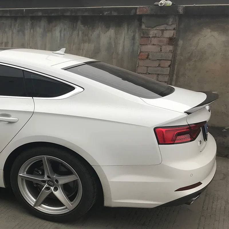 Высококачественный спойлер из АБС пластика для Audi A5 4 дверный 2017 2018 2019 задний