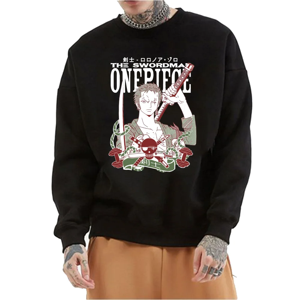 

One Piece Anime O-Neck Print Loose Casual Uniex Hoodie