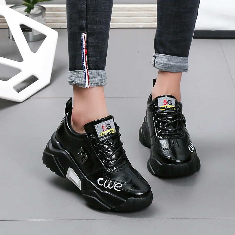 

2021 Women sneakers Fashion Autumn women Casual Shoes Breathable Women Platform Dad Shoes Sneakers zapatillas mujer