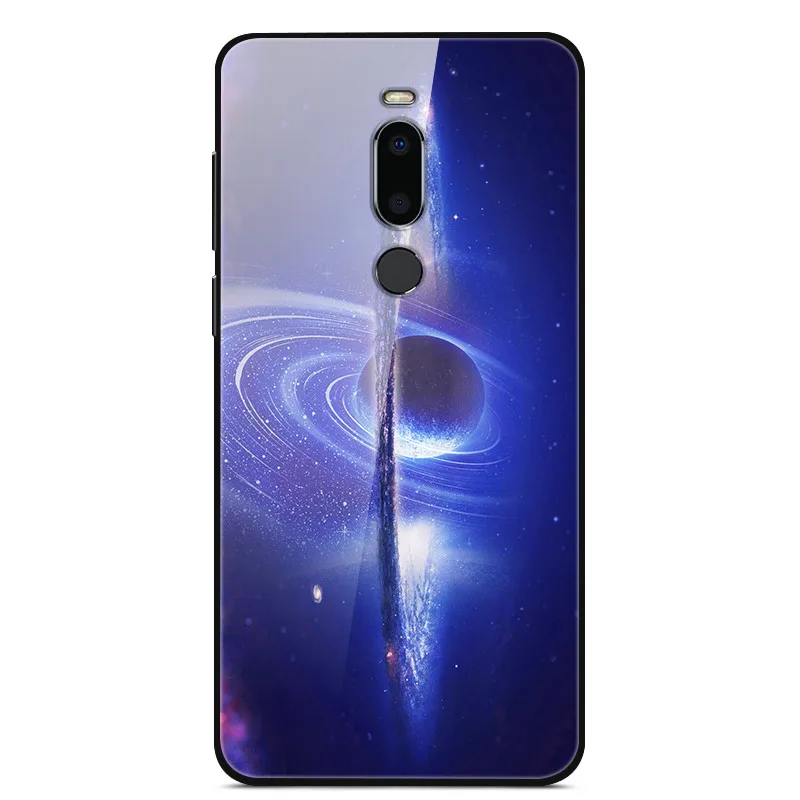 58 Чехол для Meizu M8, закаленное стекло, жесткая задняя крышка для Meizu M8 M 8, мягкий чехол для телефона, бампер для MeizuM8, защитный чехол 5,7 дюйма - Цвет: 58