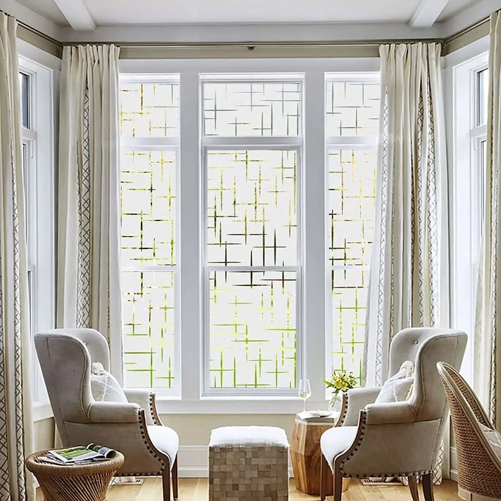 Матовая оконная пленка YaJing для конфиденциальности виниловая стеклянная