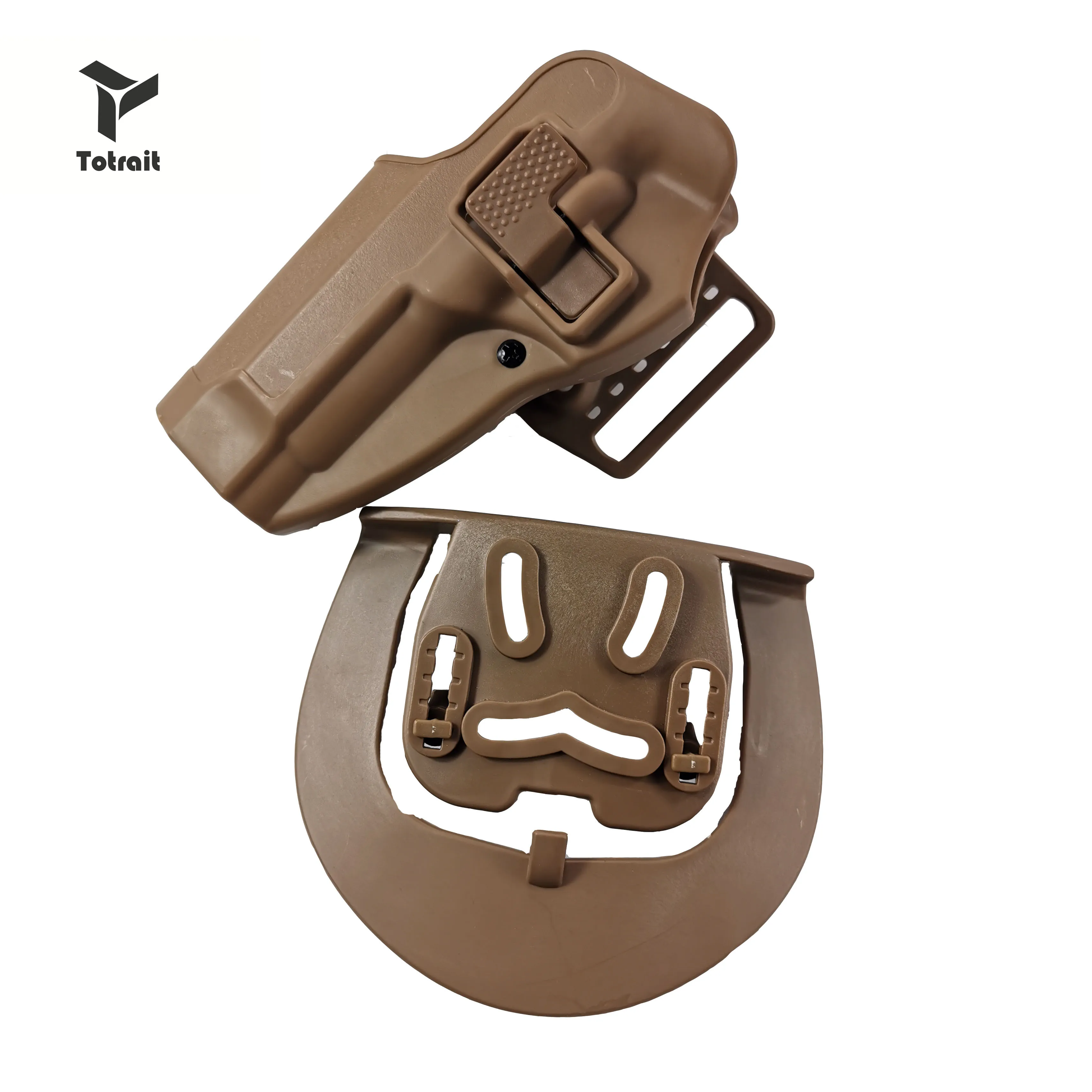 tan HANWILD страйкбол тактический пистолет Beretta 92 CQC Кобура Охота Боевая пушка аксессуары для M9 92 96 правая левосторонняя кобура талии - Цвет: tan