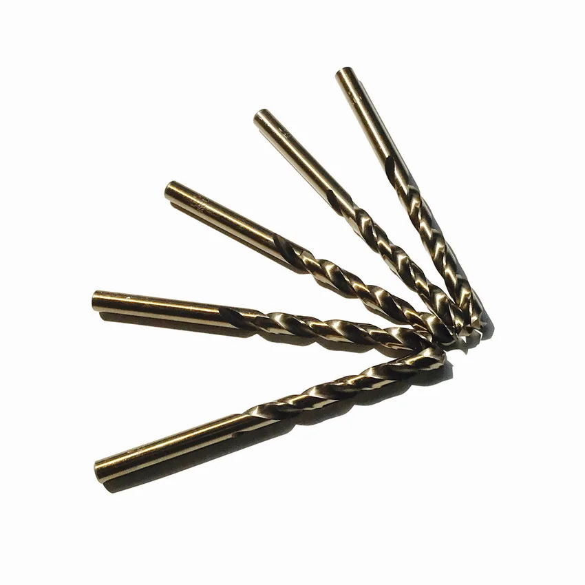 Спиральное сверло из быстрорежущей стали 1/8 дюйма 10 шт./компл. HSS M35 Co5 % специально