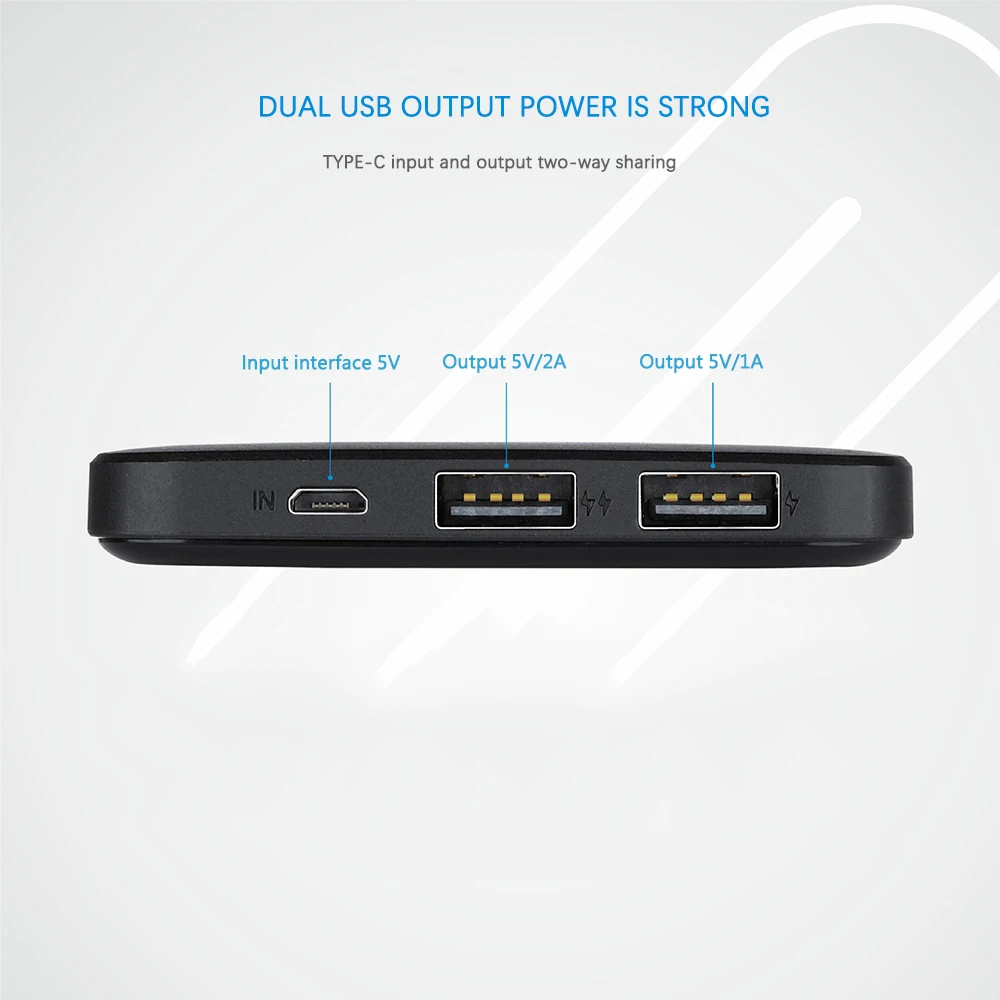 10000 мАч Солнечное зарядное устройство для мобильного телефона с