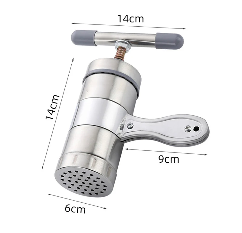 Ручная машина для приготовления лапши из нержавеющей стали кухонный пресс