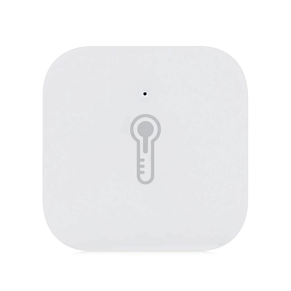 1pcs Milk White 4 шт. Aqara WSDCGQ11LM датчик температуры и влажности умный дом устройство Ecosysterm приложение беспроводное подключение ZigBee умный дом - Цвет: 1pcs Milk White