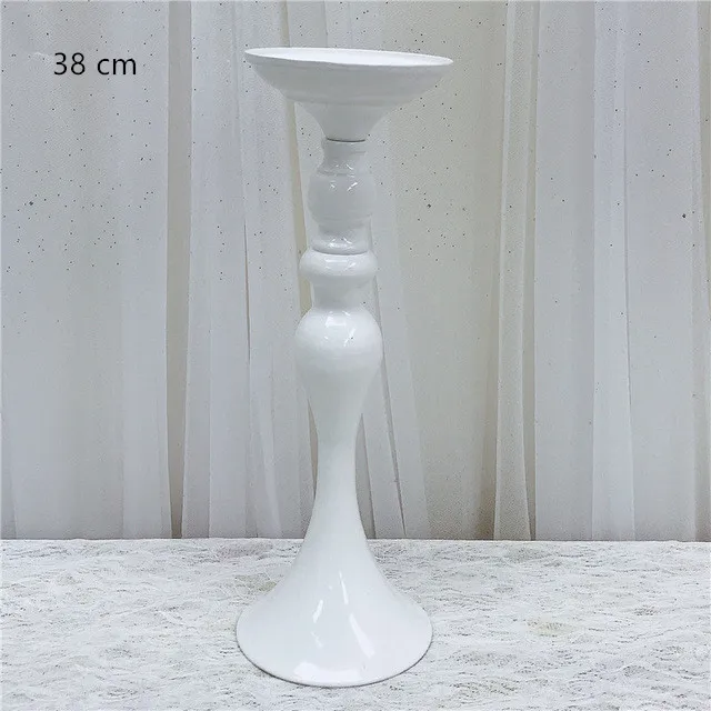 38cm white Подгонка 35 см шелковые пионы искусственный цветок шар центральный расположение декора для свадьбы фон стол цветок шар 13 цветов - Цвет: 38cm white