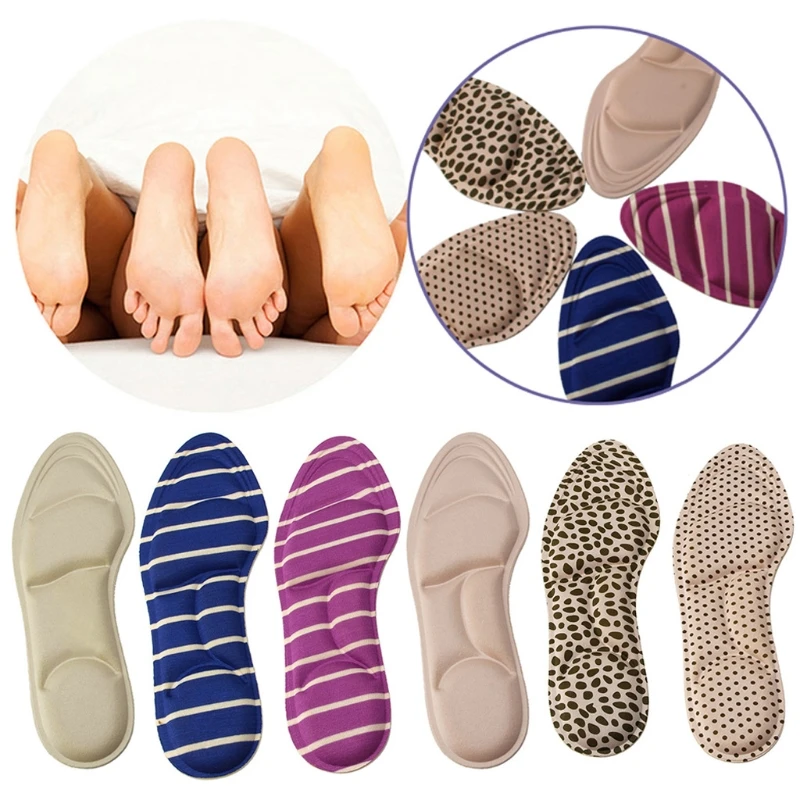 

Ladies Feet Care Massage High Heels Sponge 3D Shoe Insoles Pads Cutting DIY