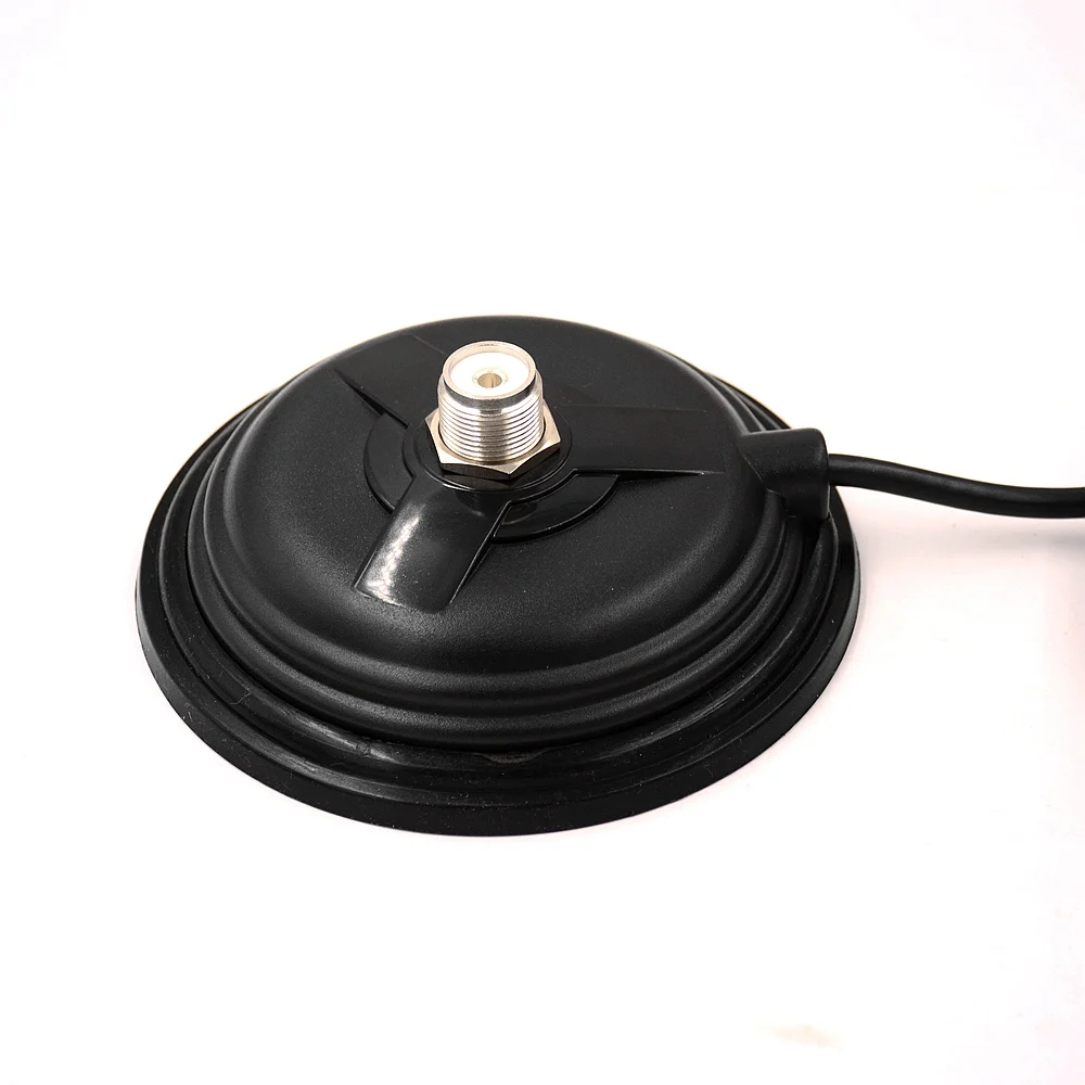 11cm/16cm Mobile Car Antenna Magnetic Roof Mount Base& 4m Cable UHF-M PL259 connector Mobile truck taxi antena base