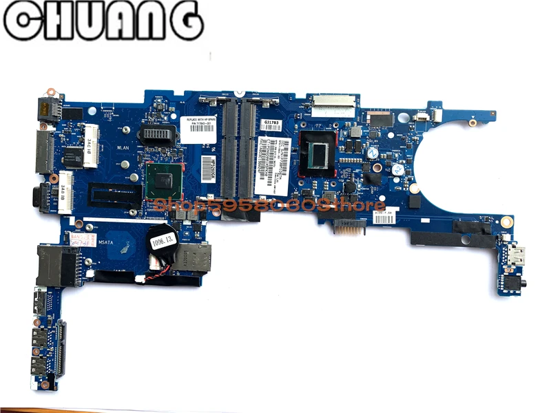 Материнская плата для ноутбука HP EliteBook 9470M I5 3437U CPU 717843 601 001 501 6050A2514101 MB A03 100%