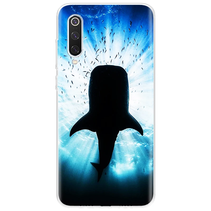 

Whale Shark Phone Case For Redmi 9A 9C 7A 6A 7 Y3 8 8A 9 9T K20 Note 5 7 8 9 Pro Max Cover For Xiaomi Poco X3 NFC M3 10T Lite Ca