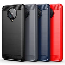 For Cover Xiaomi Poco F2 Pro Case For Poco F2 Pro F3 Coque Armor Back Soft Shockproof Bumper TPU Cover For Poco F3 F2 Pro Fundas