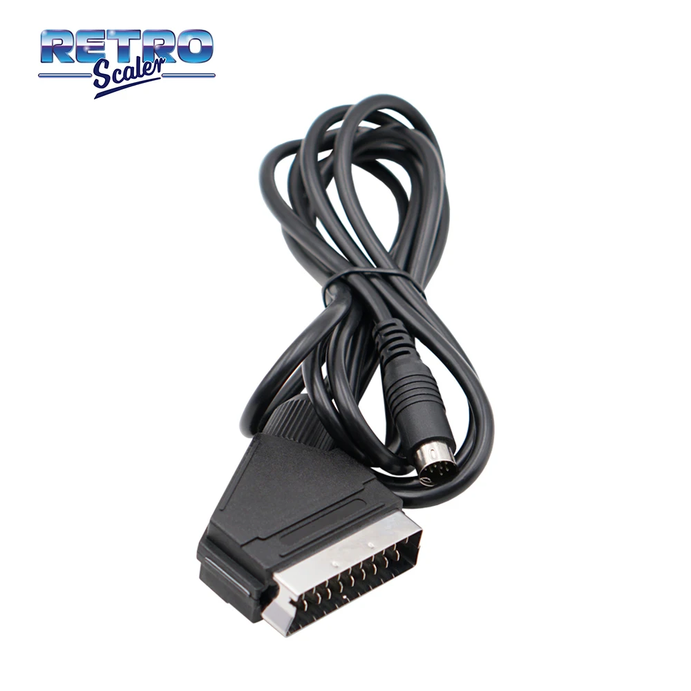 

RetroScaler RGB 1.8m Scart Cable for SEGA MD1(NTSC/PAL)/MD2Megadrive 1/Genesis 1 Game Console