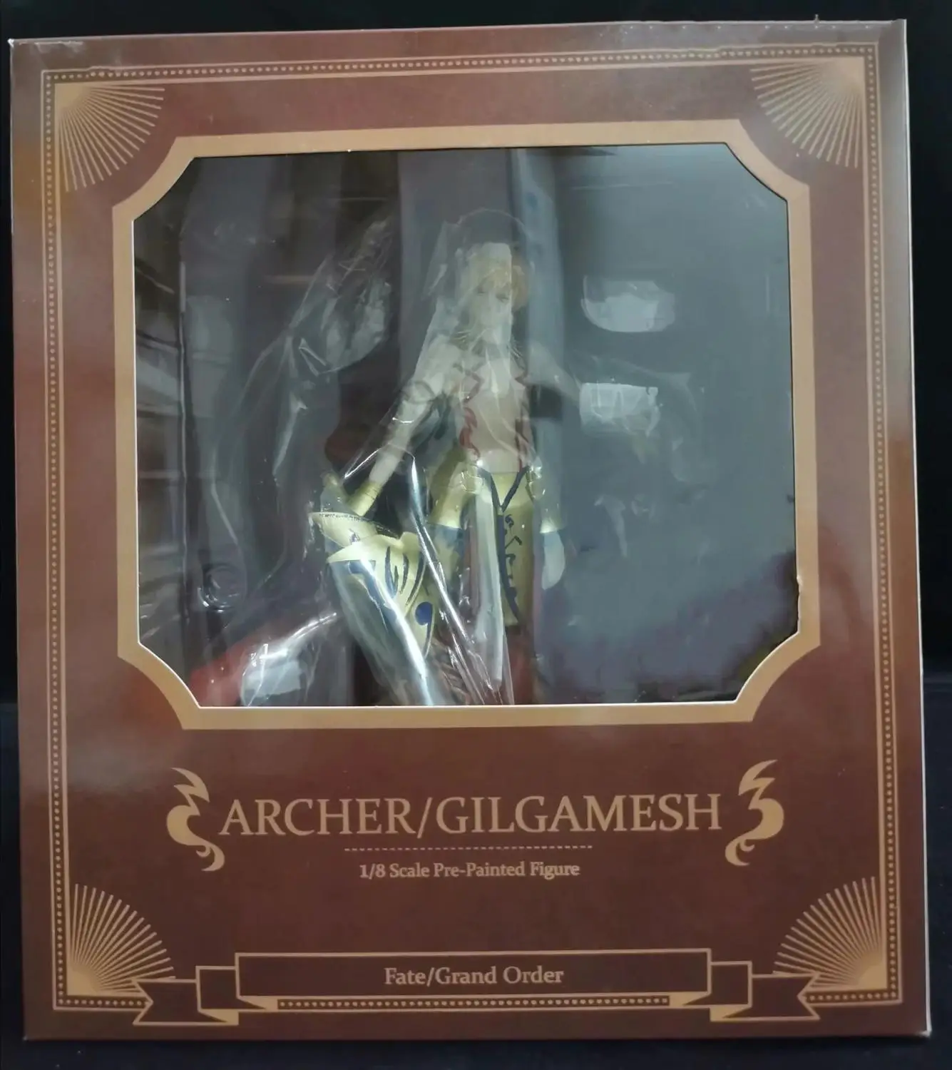 Аниме FGO Fate Grand Order Caster Archer Gilgamesh масштаб 1/8 окрашенная ПВХ Фигурка Статуя