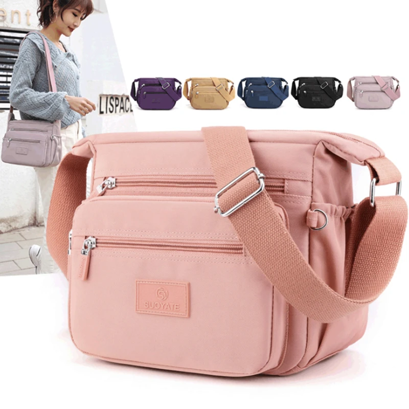 

Fashion Messenger Bag Women 2021 Shoulder Bag Canvas Handbag Small Fashion Women Phone Bag Crossbody Purse