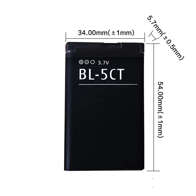 Аккумулятор BL-5CT BL 5CT мобильный телефон для Nokia C5-00 6303 C3-01 3720 | Мобильные телефоны и
