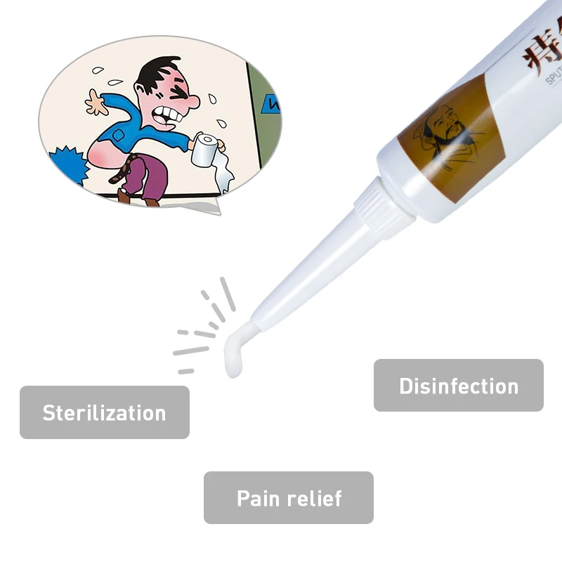 1 шт. 100% оригинальная травяная мазь от геморроя китайский внешний болеутоляющий