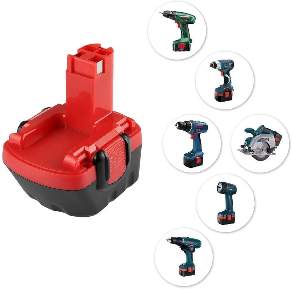 Аккумуляторная батарея 4000mAh BAT043 Ni-MH для Bosch 12 V Drill GSR VE-2 GSB PSB BAT045 BTA120 26073 35430 - купить