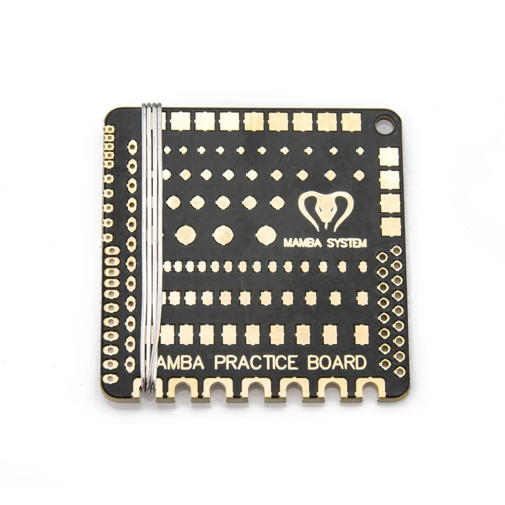 

DIATONE MAMBA Soldering Practice Board 49X49X1.6mm for FPV Beginner New Pilots Improving Soldering Level DIY Parts