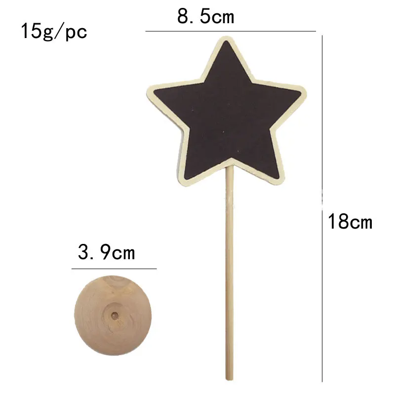 10 шт./компл. креативный маленький мел доска Свадебное торжество сердце девичник