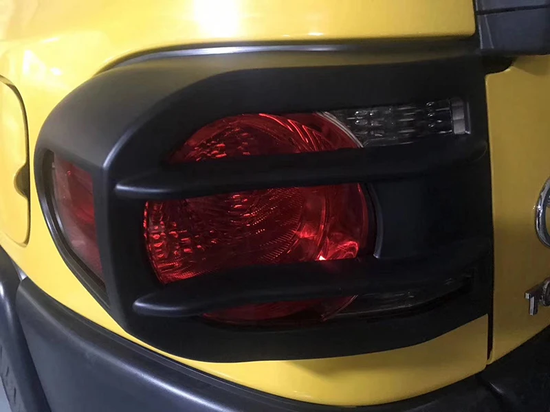 1 пара туман светильник Крышка Хвост крышка для Toyota Fj Cruiser 2007 2014 чехол матовый