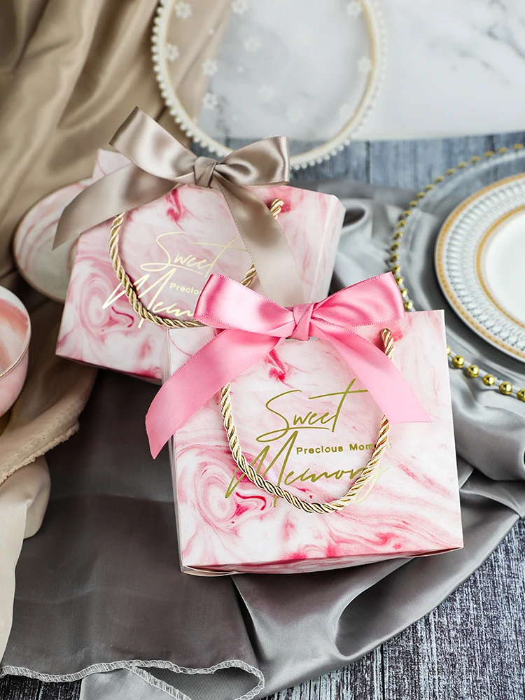 

Wedding Gifts box Candy Bags Portable Baby baptism wedding Candy Box Drawer Candy Box Party birthday festival Gift Boxes