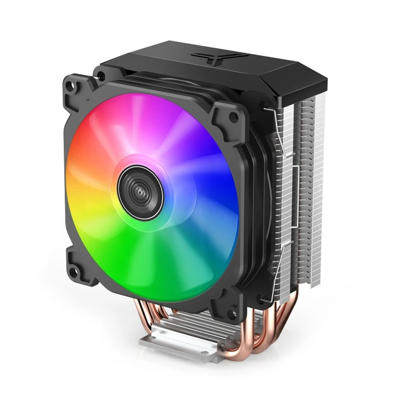 

CR1300 CPU Cooler Radiator 3 Heatpipe PWM PC Fan 9CM Mute 4 Wires RGB LED Controller Computer Motherboard Chassis Cooler