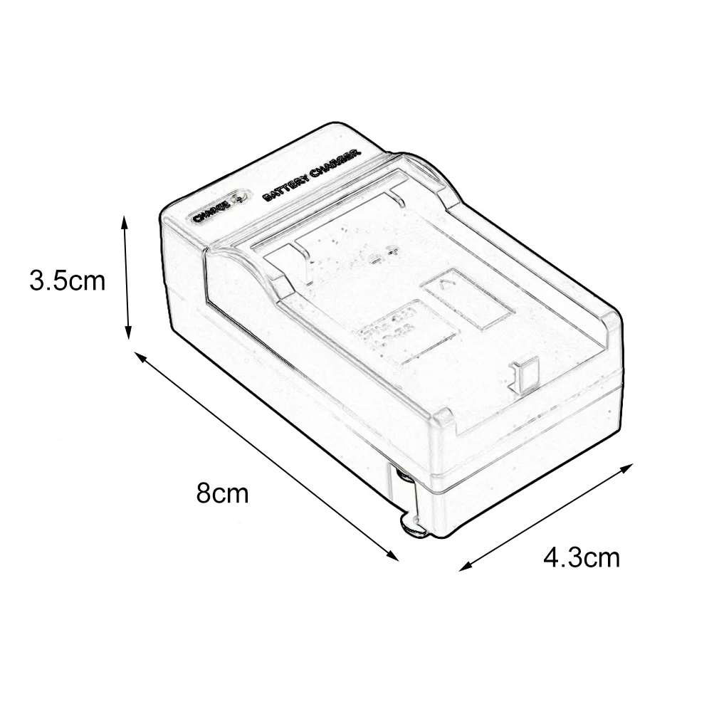

Intelligent Car Auto Wire Charger 2 Slots Dual Battery Charging Charger Rechargeable For KOD-K7001/K7004 US Plug
