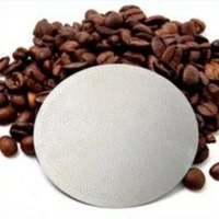 0 2mm reusable coffee filters kitchen coffeeware stainless steel home coffee maker parts accessories filter for aeropress