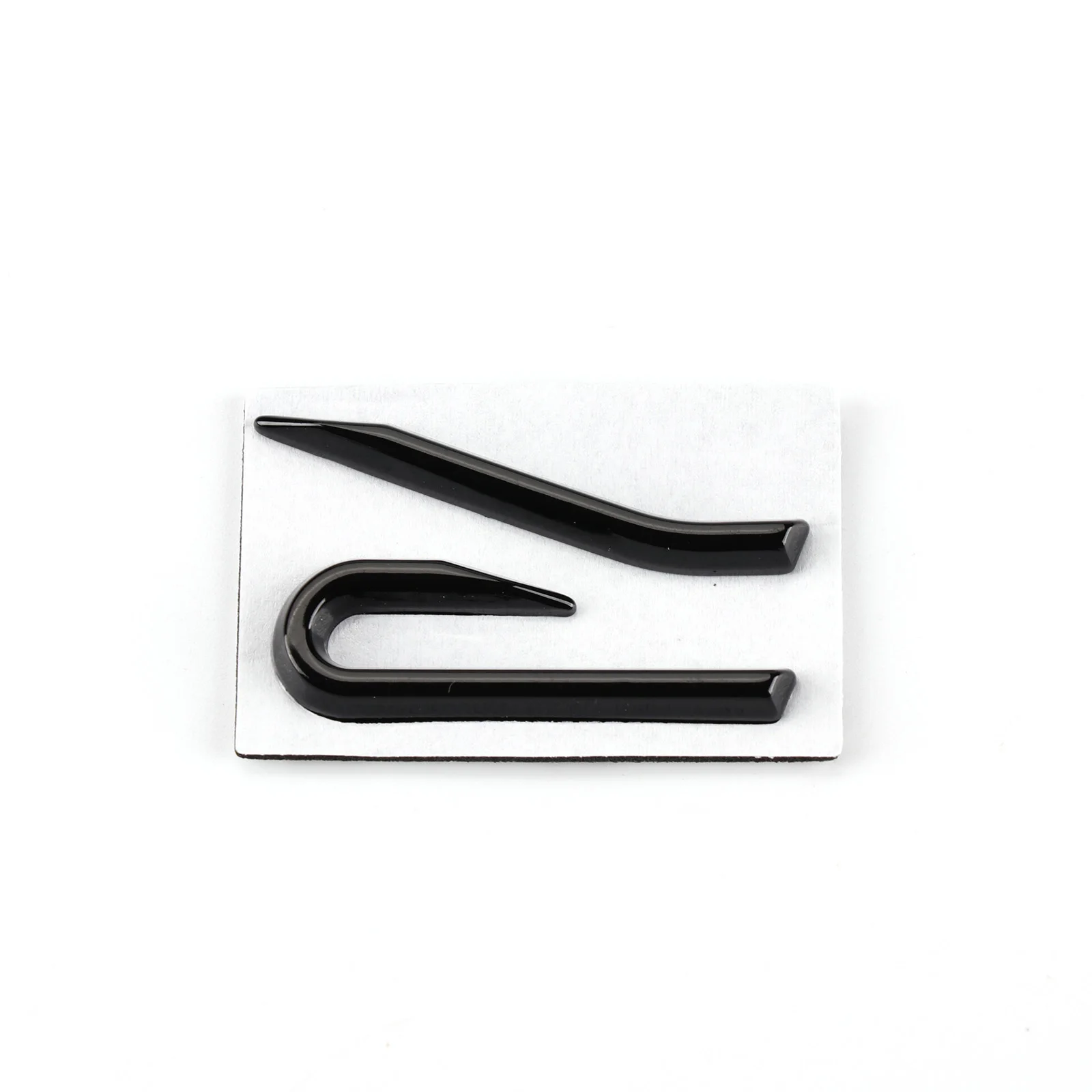 Черная задняя крышка багажника R 3D логотип значок наклейка автомобильная с