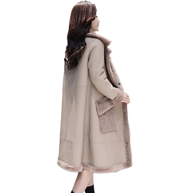 2019 модная зимняя женская меховая куртка приталенная однотонная Вельветовая