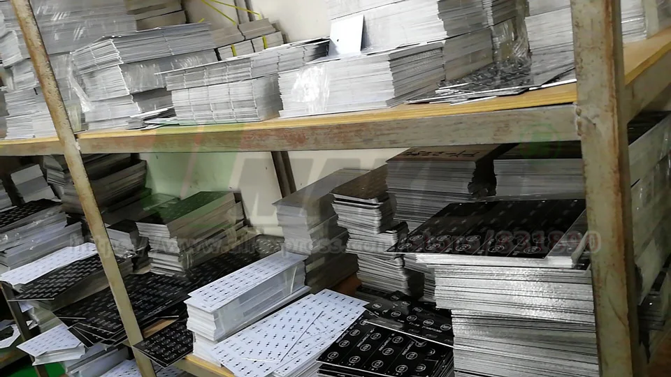 50 шт. светодиодный PCB L: 960 мм алюминиевый радиатор в виде пластины 12 Вт 18 Вт 24 Вт 30 Вт 36 Вт Floolight pcb для светодиодный аквариумный Настенный Ленточный светильник лампа DIY по DHL